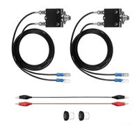 ComfyHarbor Kit de comprobador de fusibles HVAC de 3 A, 5 A, reajustable para diagnóstico de interruptor de circuito, resistente para clips de cocodrilo para sistemas eléctricos de 125 V 250 V CA (5 A