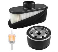 ComfyHarbor Kit de filtro de mantenimiento del motor compatible con modelos de tractor John-D, reemplaza MIU12555 AM125424 AM116304 M805853, construcción fiable