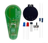 ComfyHarbor Kit de probador de poste magnético con tecnología de sensor Hall e indicadores LED para práctica de soldadura electrónica de bricolaje, proyecto de ciencia educativa
