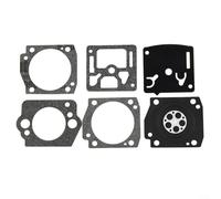ComfyHarbor Kit de reparación de juntas de diafragma de carburador compatible con modelos K760 y EL53A, paquete de 6 sellos de repuesto para mantenimiento del sistema de motor pequeño