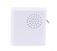 ComfyHarbor Kit de timbre con cable de 12 V CC con 38 tonos de voz, timbre transparente fuerte de 90 dB para el hogar para sistema de control de acceso, campana de bienvenida electrónica de montaje en