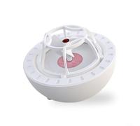 ComfyHarbor Lavavajillas portátil para mini USB para cocina doméstica, lavadora compacta de encimera con cable de 1,2 m para apartamentos, dormitorios, caravanas, limpieza eficiente blanco (rojo)