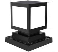 ComfyHarbor Luces solares de jardín al aire libre, luces LED impermeables para patio, camino y paisaje, encendido/apagado automático del anochecer al amanecer, accesorio de plástico ABS resistente a