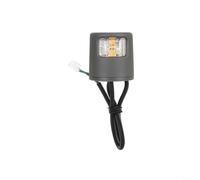 ComfyHarbor Luz intermitente redonda, para Xiaomi para 4LITE para scooter GEN2, indicador izquierdo y derecho resistente a la intemperie, visibilidad nocturna mejorada, carcasa de plástico, para