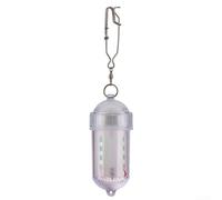 ComfyHarbor Luz LED de señuelo de pesca subacuática, lámpara de cebo sumergible de 60 lúmenes para muelle nocturno pesca en hielo, funda de plástico impermeable, rango de 10 m, verde, rojo, blanco