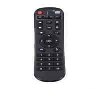 ComfyHarbor Mando a distancia, para la serie Max, para Android TV Box, tecnología infrarroja de aprendizaje, material ABS, diseños compactos, para navegación y ajuste de volumen (para HK1)