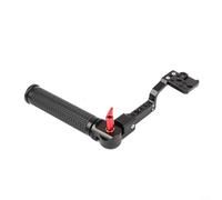 ComfyHarbor Mango ajustable para DJI Ronin S/SC/RSC 2, metal para extensión de empuñadura estabilizadora con soporte de zapata fría para luz de video y micrófono