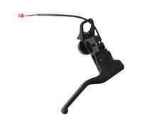 ComfyHarbor Mango de freno de scooter eléctrico con para Xiaomi 4/Lite/2ª generación, pieza de repuesto de plástico resistente al desgaste, negro, 148 x 110 mm, cable de 195 mm