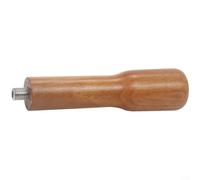 ComfyHarbor Mango portafiltro espresso, para cafetera M10, pieza de repuesto de madera con rosca de 10 mm, agarre ergonómico para elaboración de cerveza barista, accesorio de acabado suave (sándalo