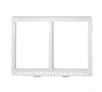 ComfyHarbor Marco de cubierta de cajón para refrigerador 240364787, pieza de repuesto para varios modelos, 64 x 49 x 7 cm, material ABS blanco