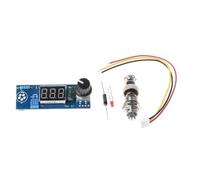 ComfyHarbor Módulo PCB de control de temperatura, con pantalla azul, para mango de soldador T12, kit electrónico de bricolaje, indicador de calefacción de entrada de 12-24 V