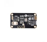 ComfyHarbor Módulo receptor de audio 4.2, placa decodificador MP3 inalámbrica con doble salida para sistema de sonido de altavoz de coche, entrada CC 5V-35V, diseño compacto de 55 x 32 x 9 mm