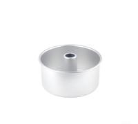 ComfyHarbor Molde para tartas de base suelta, antiadherente, tubo redondo, aluminio anodizado para esponja de tarta de queso, 20 cm