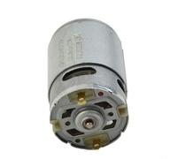 ComfyHarbor Motor de engranaje de 12 V CC con rodamientos de bolas dobles de 13 dientes para GSR12V-15 3601H68102 TSR1080-2-LI GSR120LI Taladro eléctrico Destornillador Pieza de reparación Plata