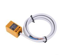 ComfyHarbor NPN NO Inductivo para interruptor de sensor de proximidad, detección de 5 mm, 3 cables CC 6-36 V, para sistemas de control de automatización con carcasa ABS de cable de 1 metro