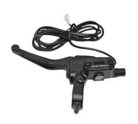ComfyHarbor Palanca de freno eléctrica para bicicleta para scooter y bicicleta eléctrica plegable, mango de freno de aleación con tubo de 6 mm y 8 mm, componente de sistema de freno hidráulico DOT4