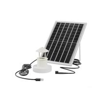 ComfyHarbor Panel solar 6 V 25 W Fogger Fuente Niebla Maker, Con Puerto de Carga USB Cable 3M Para Jardín Estanque Bonsái Rockery Atomizador Paisaje Características