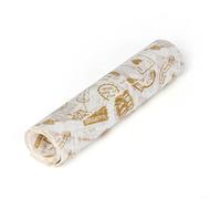 ComfyHarbor Papel de regalo encerado a prueba de grasa, resistente al aceite, no apto para alimentos para sándwiches, hamburguesas, perros calientes, salchichas, horneado y picnic, apto para