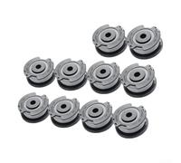 ComfyHarbor Paquete de 10 bobinas de línea de recortadora para Bosch | Nailon de alta resistencia, resistente al desgaste, duradero, se adapta a EasyGrassCut 18V-230, ART 23 SL