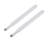 ComfyHarbor Paquete de 2 4G LTE 5dBi de alta ganancia, para Huawei Router B535 B525 B310 B315 B593 B880 E5186 B311 Blanco 700-2700MHz Amplificador de señal
