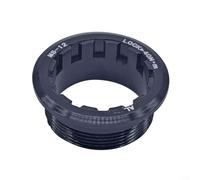 ComfyHarbor Paquete de 2 anillos de bloqueo de casete de bicicleta para cubierta de volante de aluminio CNC para MicroSpline de 12 velocidades, tapa antipolvo ligera antideslizante para ciclismo de