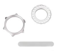 ComfyHarbor, Para Ultra Light 16g Centerlock a 6, adaptador de freno de disco de perno, para montaje de aleación de aluminio CNC, para carretera de montaña, para piezas de bicicleta, acabado anodizado