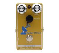 ComfyHarbor Pedal de efecto Overdrive con sensibilidad táctil y control de enfoque para guitarra eléctrica, caja de metal True Bypass con tonos de distorsión de retardo de reverberación (D)