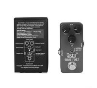 ComfyHarbor Pedal de efectos de guitarra IRIN con compresor de reverberación de retardo de distorsión Wah, procesador compacto multiefecto totalmente metálico para práctica y rendimiento de guitarra