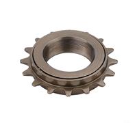 ComfyHarbor Piñón de rueda libre de una sola velocidad 16T para engranaje fijo y bicicletas de prueba, engranaje de volante de acero 7 x 7 x 1,7 cm, compatible con piezas de bicicleta de carreras de