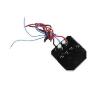 ComfyHarbor Placa de control de motosierra eléctrica de 16 pulgadas, controlador de circuito de protección de metal y plástico para reparación de piezas de motosierra de batería de litio, negro, 64 x