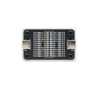 ComfyHarbor Placa de prueba de cable de carga rápida tipo C de doble extremo, detector de continuidad de 24 pines, con indicadores LED, para diagnóstico de fallas de cable USB-C de teléfono móvil