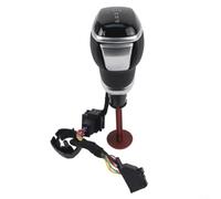 ComfyHarbor Pomo de palanca de cambios electrónico LED para MK6 MK7 para Passat B7 B8 MK2 Seat, mango de palanca de cambios de plástico de metal con luz roja o blanca (D)