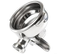 ComfyHarbor Portafiltro para cafetera, cabezal de grupo E61 de 58 mm, mango de acero inoxidable, diseño desmontable con filtro de malla fina, portafiltro sin fondo para GEMILAI, para cafeteras Lelit