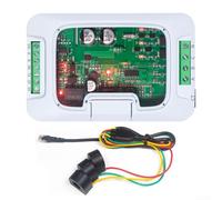 ComfyHarbor PZEM-6L24 Módulo medidor de energía trifásico 380 V 100 A para RS485 Modbus-RTU Potencia reactiva con TTL UART para sistemas IoT de automatización industrial (Host + cerrado)