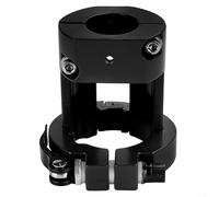 ComfyHarbor Scooter eléctrico plegable Pole Base Carpeta Sujetador Abrazadera de tubo Aleación de aluminio Fijación Wobble Squeak Compatible con Xiaomi Pro Pro2 1S Mi3 Negro Rojo (negro)