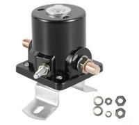 ComfyHarbor Solenoide de arranque de 12 V de 3 postes para tractor 2N 8N 9N, sustituye a 8N11450-12V, interruptor eléctrico resistente para arranque confiable, color negro