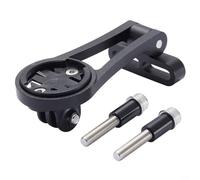ComfyHarbor Soporte de computadora de aleación de aluminio, para, para Edge 20 25 200 500 510 520 800 810 820 1000 1030 Touring, para CNC mecanizado vástago perno titular, con soporte de luz, rojo