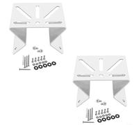 ComfyHarbor Soporte de esquina para seguridad Eufy para cámaras SoloCam S340/E30/E42, montaje de esquina de pared de metal para exteriores para un campo de visión óptimo en el hogar o vigilancia del