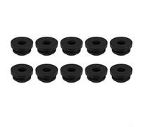 ComfyHarbor Soporte de silicona para ollas Dometic, para thetford, Smev para estufa de autocaravana, soportes de 5 mm, protector de placa elástica, junta antisonajero, negro, 30 unidades (10 piezas)