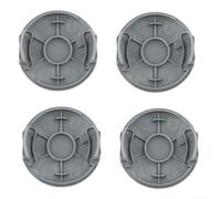 ComfyHarbor Tapa de bobina de repuesto para cortacésped, para recortadoras Bosch EasyGrassCut 18V-230 18V-26 18V-260 23 26 F016F05800, construcción ABS, fácil instalación a presión (4 piezas)