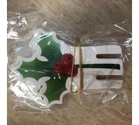 ComfyHarbor Tarjeta de Navidad para copa de vino, papel reciclado con sombrero de Papá Noel, parte trasera en blanco para nombres de invitados, decoración de mesa festiva para cenas de fiesta (F)