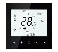 ComfyHarbor Termostato inteligente WiFi programable controlador de calefacción para TUYA para control de voz ALEXA 5+2 días horario calefacción de suelo montaje en pared