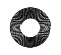 ComfyHarbor Tira protectora de puerta de automóvil, PVC antiarañazos de 5 m para protector de borde, para moldura de parachoques automático, moldura decorativa galvanizada, con diseño recortable, para