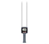ComfyHarbor TK100H Medidor de humedad de heno portátil, probador digital de grano con LCD retroiluminado para cereales, fibras de salvado de paja, detector de humedad del suelo de alta precisión con