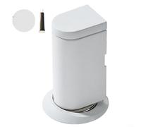 ComfyHarbor Tope magnético invisible para puerta, aleación de zinc, anticolisión, protector de pared con perforación de sujeción fuerte o instalación sin perforación, para uso doméstico u oficina