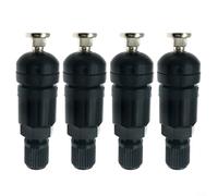 ComfyHarbor TPMS Kit de reparación de vástago de válvula de sensor de presión de neumáticos, construcción de metal para serie 5, compatible con posiciones de rueda delantera izquierda, trasera derecha