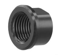 ComfyHarbor Tuerca de eje pasante M15x1.5mm para bujes delanteros y traseros, aleación de aluminio para tapa de eje de rueda de bicicleta, pieza de repuesto para componentes de ciclismo de carretera