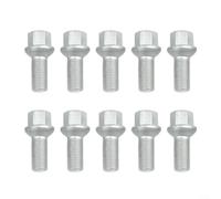 ComfyHarbor Tuercas de pernos de rueda 0009904907 compatibles con MERCEDES-BENZ C250 C300 E350 GLA250 GLB250 ML350 SL550 W204 W211 Hardware de metal de repuesto directo