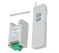 ComfyHarbor Unidad de control remoto de generador bidireccional para motor diésel, módulo controlador de grupo electrógeno con código de aprendizaje transmisor remoto