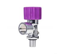 ComfyHarbor Válvula de conversión de conector de llenado de cilindro de aire sumergible, 18 mm x 1,5 a G5/8-14 adaptador para recarga de tanque de buceo y carga de pistola de aire, construcción de